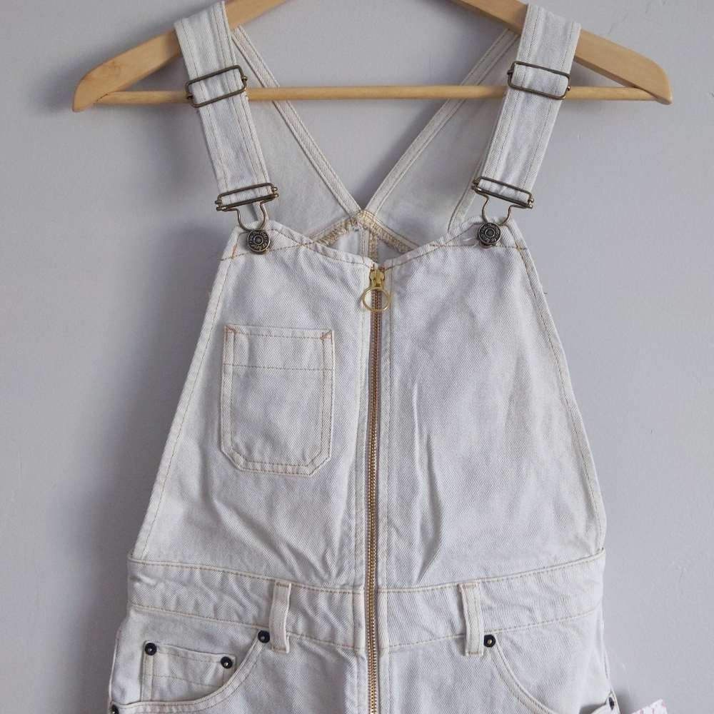 🆕🌿FREE PEOPLE JEAN OVERALLS🌿 - Picture 2 of 10